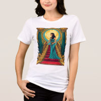 Cléopâtre tapis d'entrée femme t-shirt