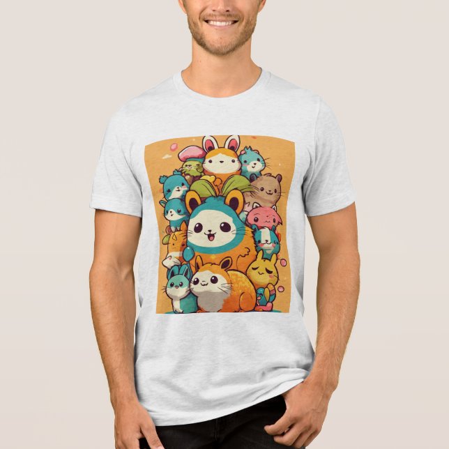 En Tri-matière Collection T-shirt Bunny Leapfrog (Recto)