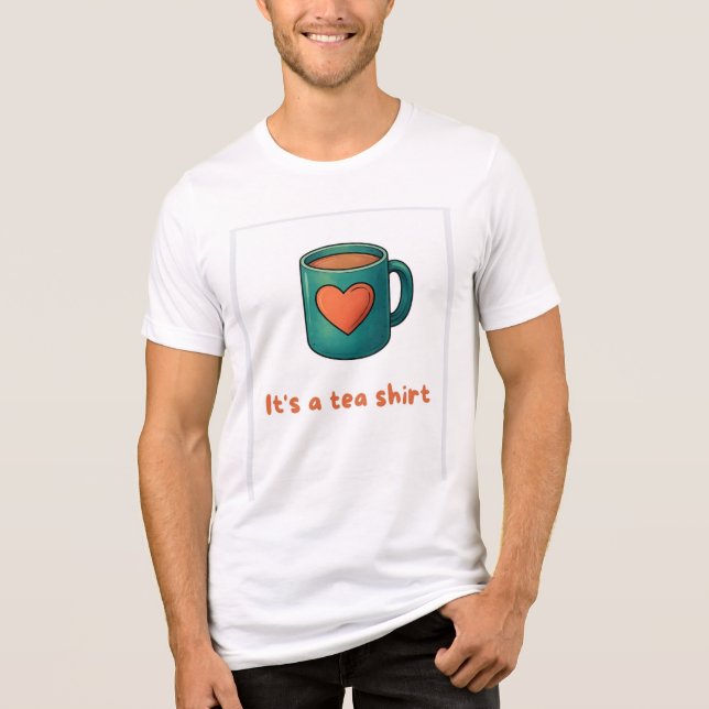 En Tri-matière conception de t-shirt avec citation pour amateur d (Recto)