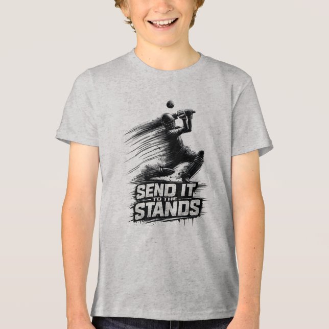 En Tri-matière Cricket World Cup Power  T-Shirt (Recto)