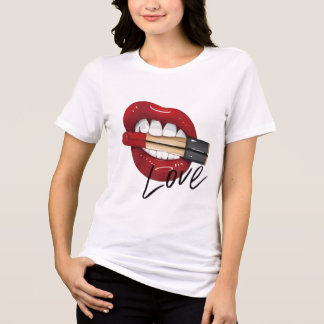 En Tri-matière Décontracté Vibes T-Shirt pour femmes - Parfait po