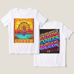 En Tri-matière Dépasser les limites de mes médicaments" T-shirt