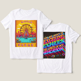 En Tri-matière Dépasser les limites de mes médicaments" T-shirt