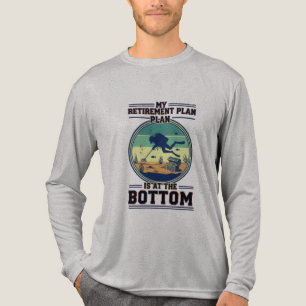 En Tri-matière Détection de métal sous-marin - T-shirt pour la pl