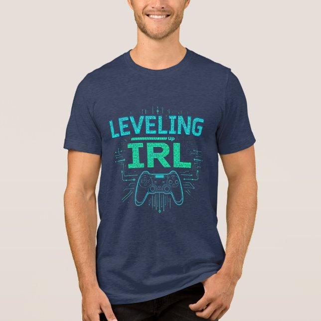 En Tri-matière "Eat. Sleep. Game. Repeat. | Gaming T-Shirt | Tech (Recto)