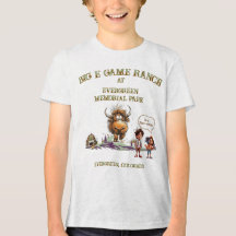 Enfants drôles buffle américain bison 2 T-Shirt
