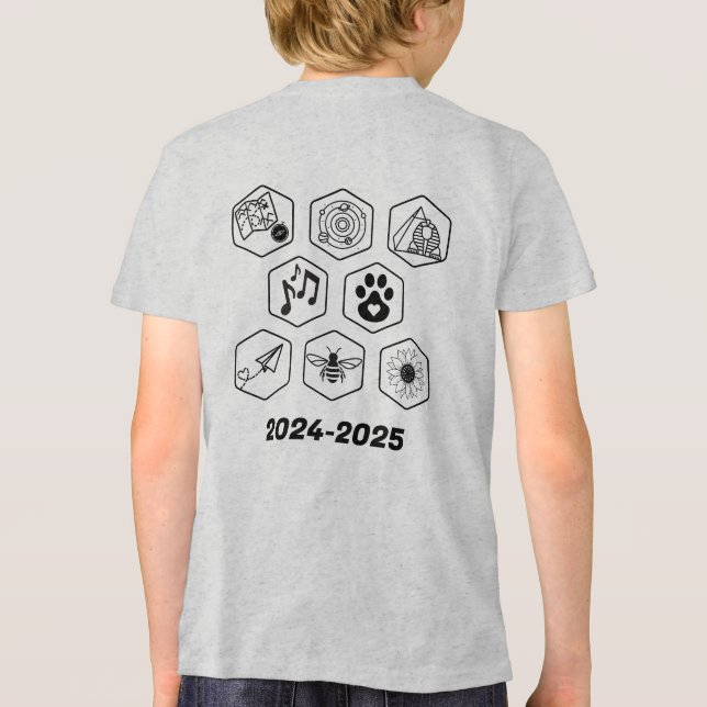 En Tri-matière Ensemble Scouts T-shirt 2024-2025 (Verso)