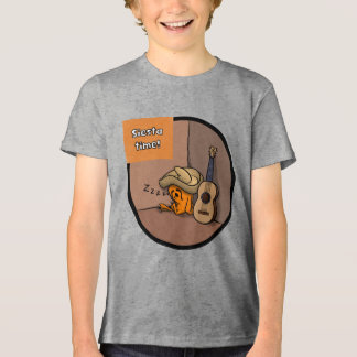 En Tri-matière Frijole Frog Siesta Kid's T-Shirt