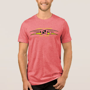 En Tri-matière FunnyNFarbsy Impactant T-Shirt des Challengers (Ro