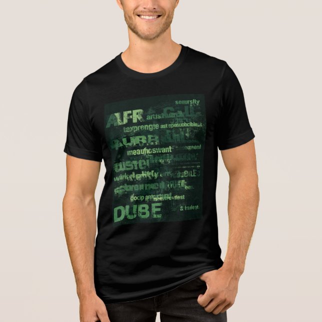 En Tri-matière Gamer Dube T-shirt (Recto)