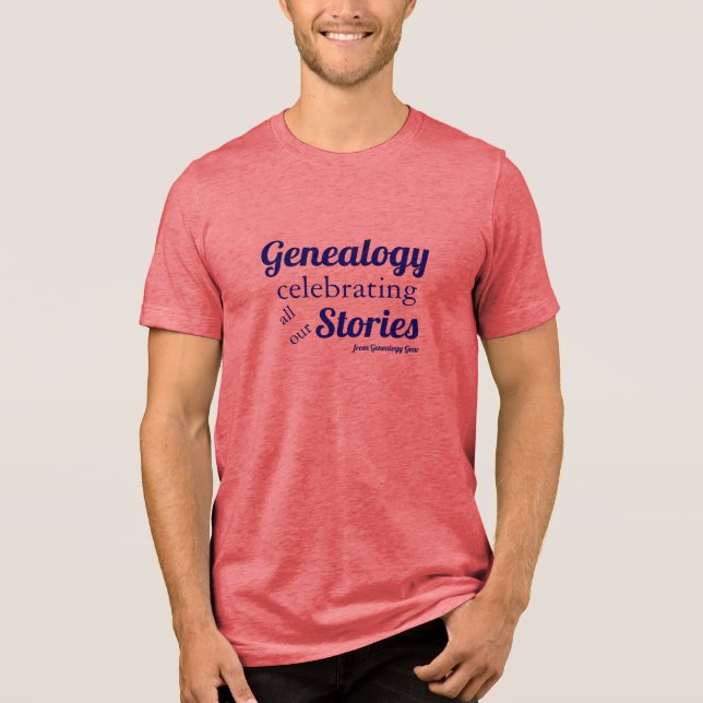 En Tri-matière Genealogy – celebrating all our stories T-Shirt (Recto)