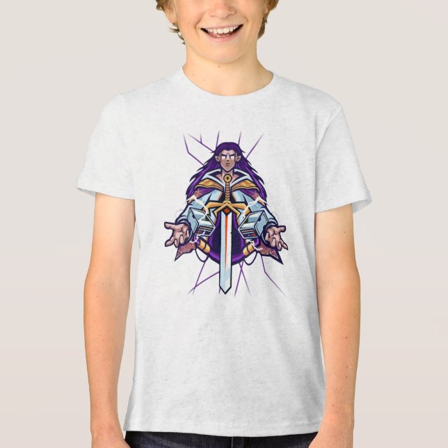 En Tri-matière Hack The Box CPTS T-shirt pour enfants (Recto)