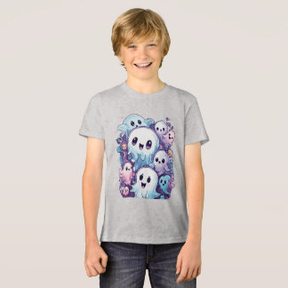 En Tri-matière Happy Ghost Party Unisex T-Shirt