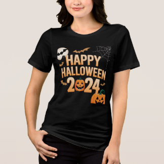 En Tri-matière I Love Halloween 2024 T-shirt femme