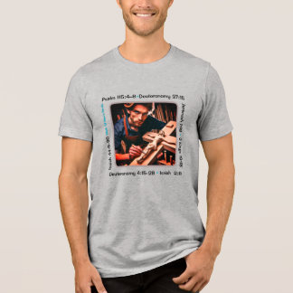 En Tri-matière Idolatry 001 T-Shirt Tri-Blend Shirt