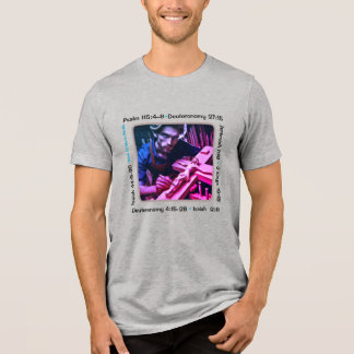 En Tri-matière Idolatry 001b T-Shirt Tri-Blend Shirt