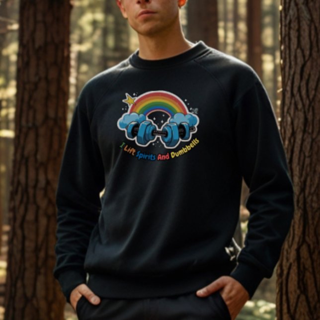 En Tri-matière J'Ascense Les Esprits Et Les Cloches | T-shirt hom (Créateur téléchargé)