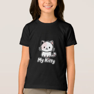 En Tri-matière Joli T-Shirt pour enfants avec dessin animé de mon