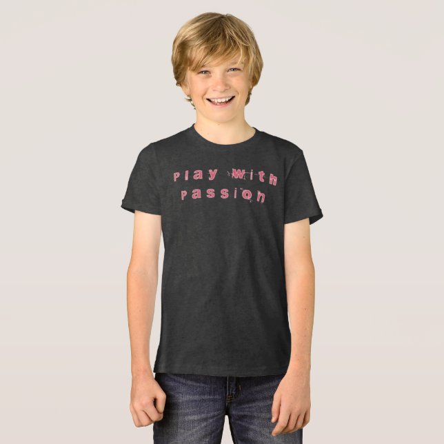 En Tri-matière Jouer avec le T-shirt de la passion (Recto plein)