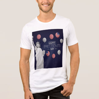 En Tri-matière Joyeux T-Shirt Design du jour du président