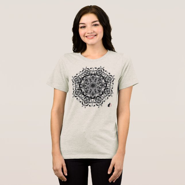 En Tri-matière Joyous Octa Glyph T-shirt (Recto plein)