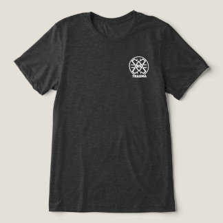 En Tri-matière Lancer le T-shirt du message