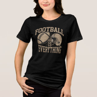 En Tri-matière Le football est tout T-shirt