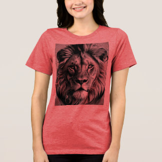 En Tri-matière Lion le T-shirt roi