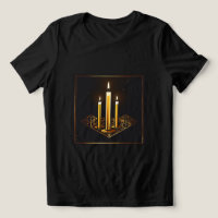 Logo Chandelles Shabbat T-SHIRT