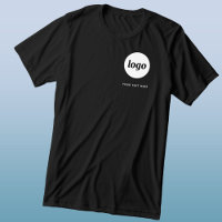 Logo simple et T-shirt Entreprise textuel