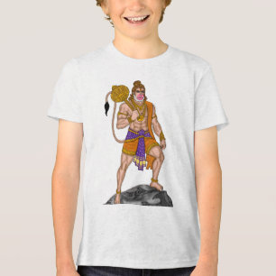 En Tri-matière Lord Hanuman T-Shirt