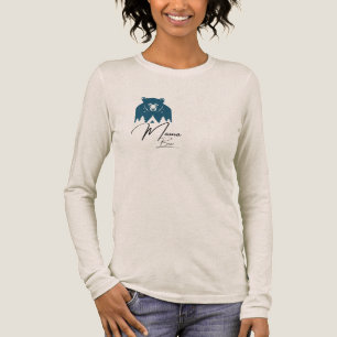 En Tri-matière Mama Bear T-Shirt à manches longues - Rustic Natur