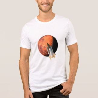 En Tri-matière Mars Mission Rocket T-Shirt - Exploration spatiale