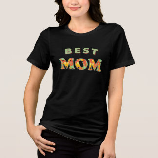 En Tri-matière MEILLEURE MAMAN – T-Shirt de la fête des Mères à m