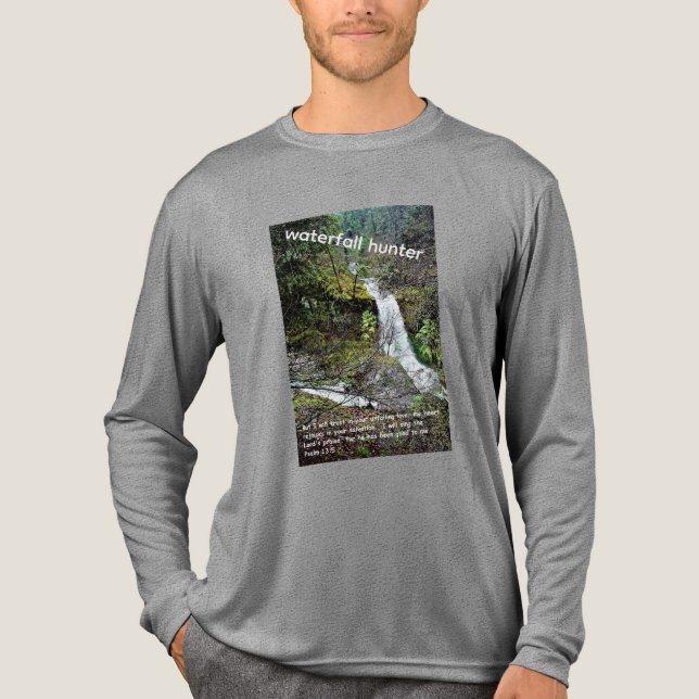 En Tri-matière mens waterfall hunter T-shirt camo  (Recto)