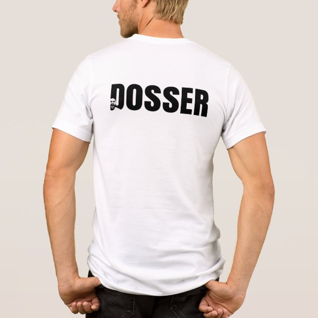 En Tri-matière Mises à jour de boxe T-shirt "DOSSER" - Inspiré pa (Verso)