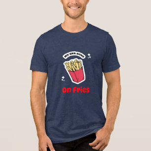 En Tri-matière Mon GPA tourne sur le t-shirt de pause déjeuner de