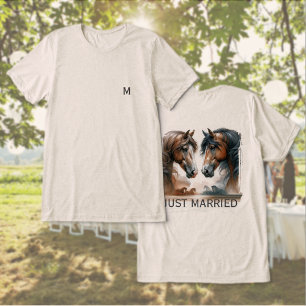 En Tri-matière Monogramme Juste Marié Graphic T-Shirt