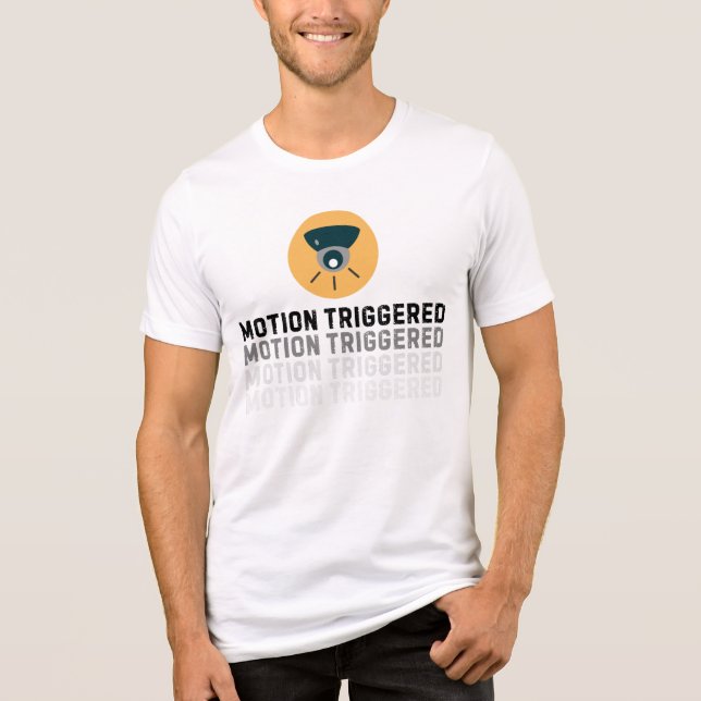 En Tri-matière Mouvement Déclenché Cam T-Shirt - Tech & Sur (Recto)