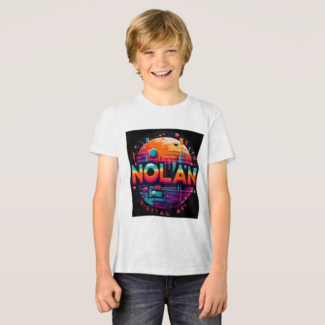 En Tri-matière Nolan t-shirt (Recto plein)