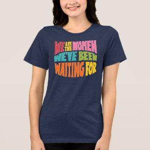 En Tri-matière Nous sommes le T-shirt féminin