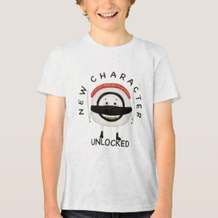 En Tri-matière Nouveau personnage débloqué T-Shirt Sushi Kids