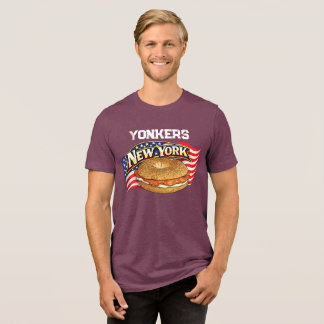 En Tri-matière Nouveau T-shirt pour hommes personnalisé New York