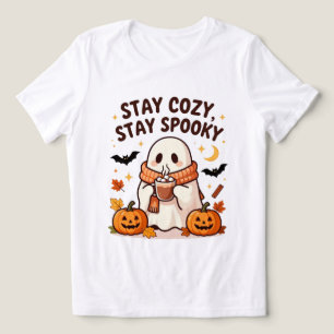 En Tri-matière Restez Cosy Restez Squelettique T-Shirt de Hallowe
