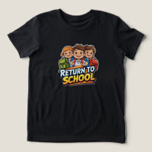 Retour à l'école Vibes T-Shirt - Premier jour prêt