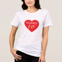 Self-Love First Confort Fit Tri-Blend T-Shirt
