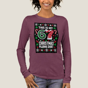 En Tri-matière Six Seven 6 7 T-shirt de Noël Memes Chemise de Pyj