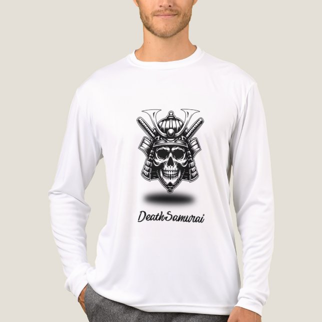 En Tri-matière Skull -Samurai T-Shirt (Recto)