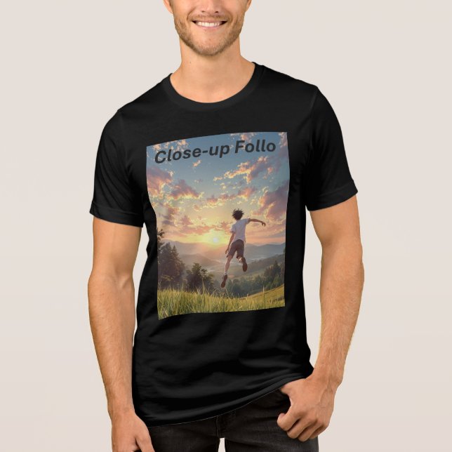 En Tri-matière Skybound Motion Anime T-Shirt (Recto)