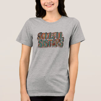 En Tri-matière Soeurs Âmes : T-shirt Design